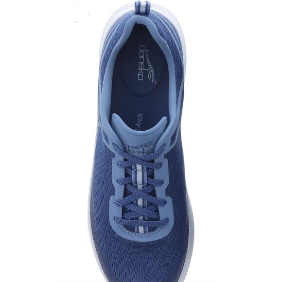Dansko NEW size 37 (6.5-7) Sky Mesh blue athletic sneakers w/ arch support - Picture 2 of 11